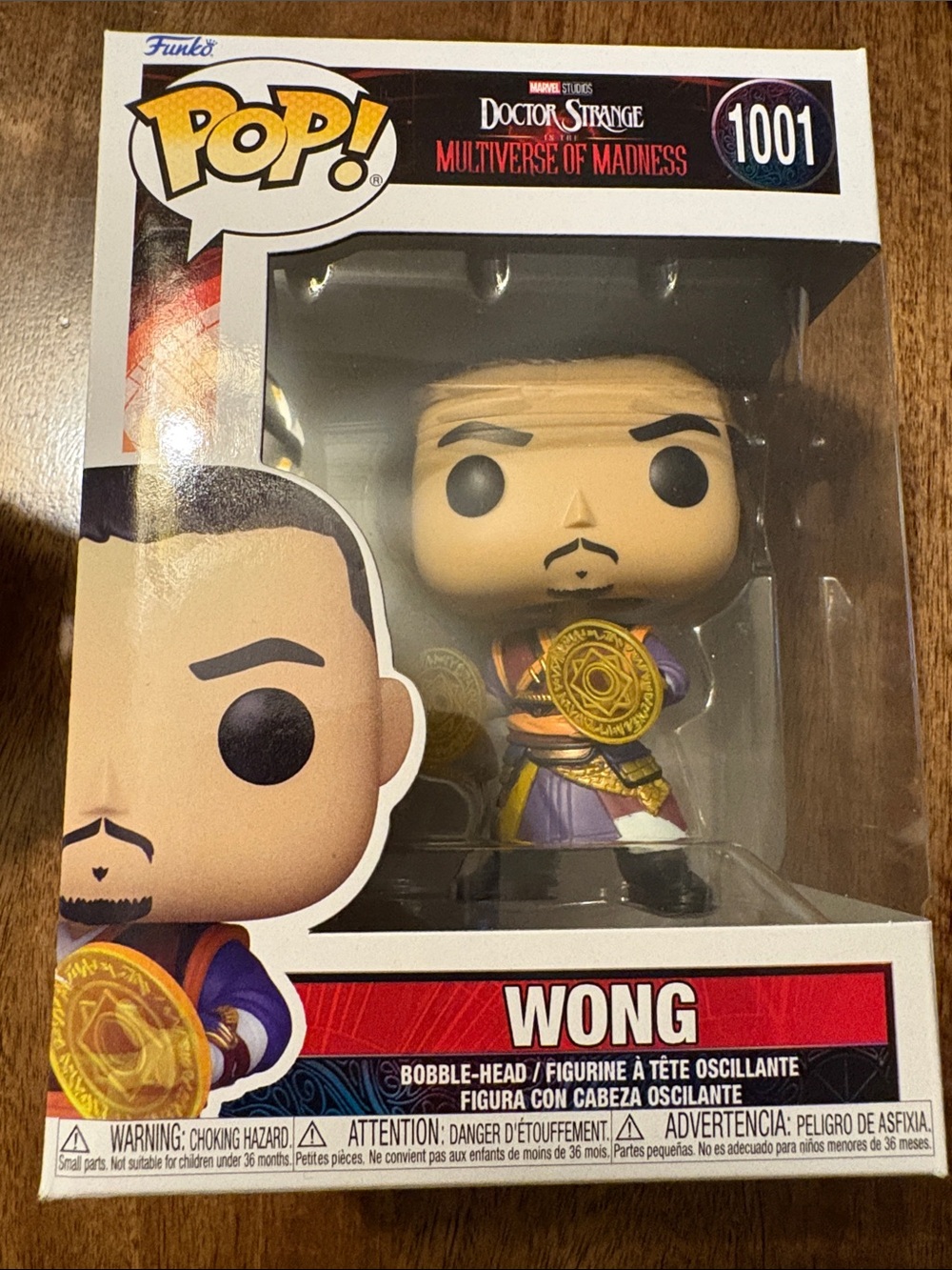 Funko Wong Pop! Multiverse of Madness - Purple & Gold